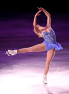 Performing Ice Skating Lady